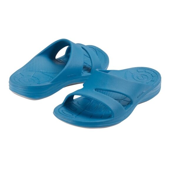 Дамски ортопедични чехли цвят син