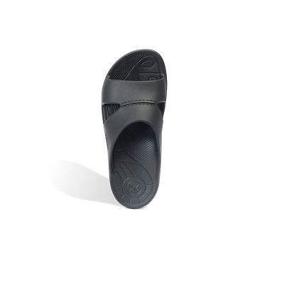 Ортопедични чехли цвят черен